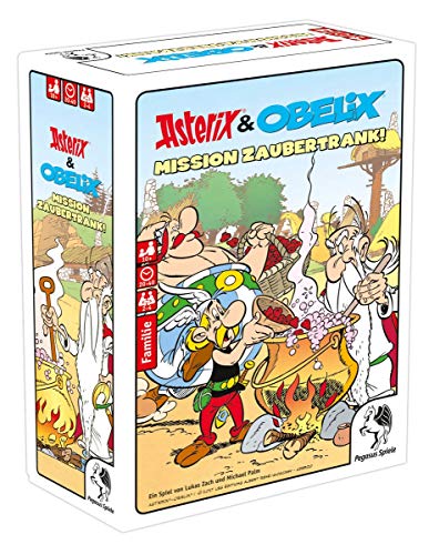 Pegasus Spiele 17290G - Asterix & Obelix, Das kooperative Kartenspiel von Pegasus Spiele