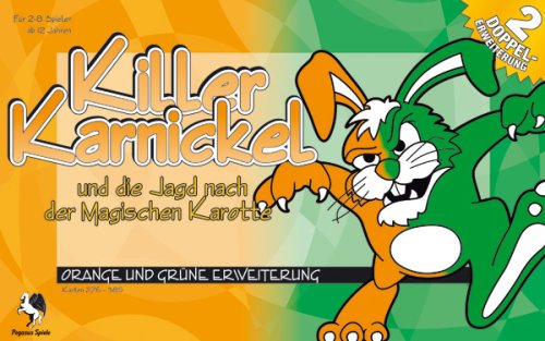 Pegasus Spiele 17620G - Killer Karnickel orange und grüne Erweiterung von Pegasus Spiele