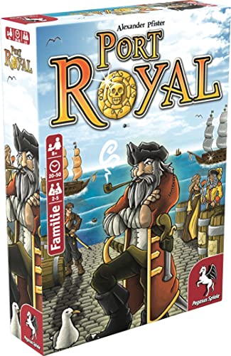 Pegasus Spiele 18114G - Port Royal, 8 years +, Gold, 3.7 x 12.7 x 17.7 von Pegasus Spiele