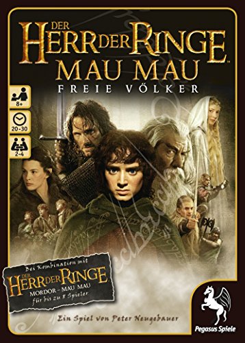 Pegasus Spiele 18121G - Herr der Ringe MauMau, Freie Völker von Pegasus Spiele