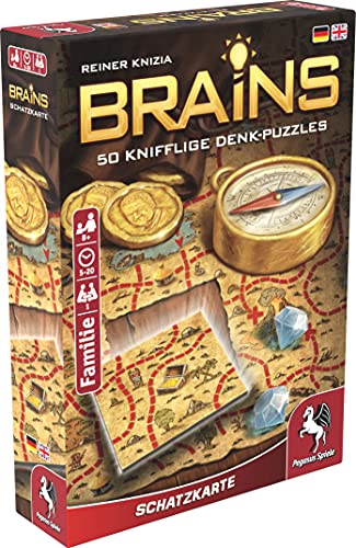 Pegasus Spiele 18131G - Brains Schatzkarte, M von Pegasus Spiele