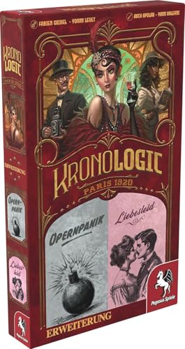 Pegasus Spiele 18711G Kronologic-Paris 1920: Liebesleid & Opernpanik [Erweiterung] von Pegasus Spiele