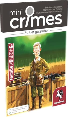 Pegasus Spiele 19160G MiniCrimes-Zu tief gegraben von Pegasus Spiele