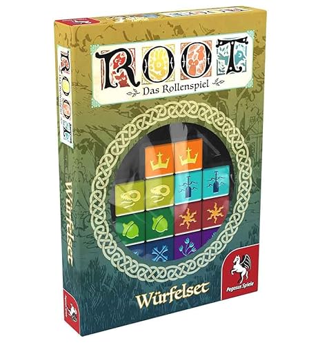 Pegasus Spiele 48306G Root: Würfelset von Pegasus Spiele