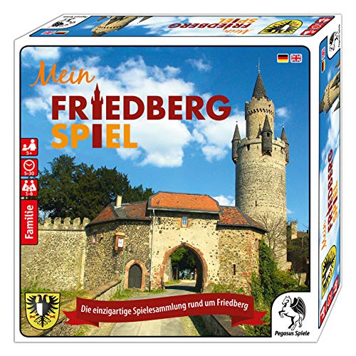 Pegasus Spiele 50500G - Mein Friedberg Spiel - Die einzigartige Spielesammlung rund um Friedberg von Pegasus Spiele