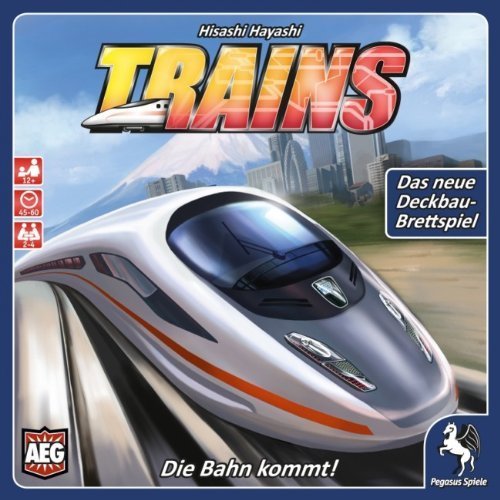 Pegasus Spiele 51055G - Trains - Die Bahn kommt Brettspiele von Pegasus Spiele