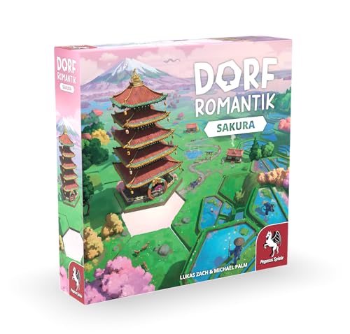 Pegasus Spiele 51243 Dorfromantik – Sakura (USA Edition) von Pegasus Spiele