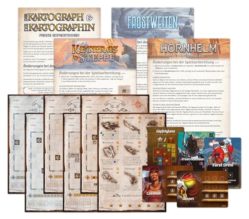 Pegasus Spiele 51314G Der Kartograph & Die Kartographin: Ferne Expeditionen (Erweiterung) von Pegasus Spiele