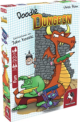 Pegasus Spiele 51846E - Doodle Dungeon (englische Ausgabe) von Pegasus Spiele