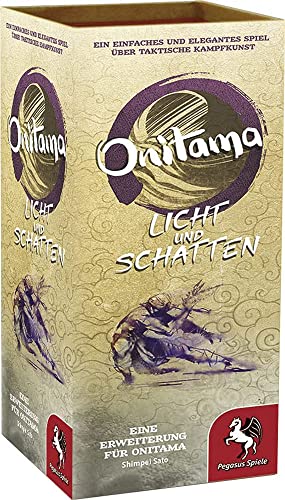 Pegasus Spiele 51858G Onitama: Licht und Schatten [Erweiterung], Schwarz von Pegasus Spiele