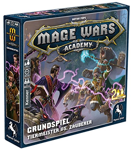 Pegasus Spiele 51873G - Mage Wars Academy Grundspiel - Tiermeister vs Zauberer von Pegasus Spiele