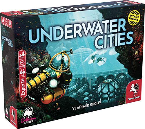 Pegasus Spiele 51905G - Underwater Cities (deutsche Ausgabe) *Empfohlen Kennerspiel 2020* von Pegasus Spiele