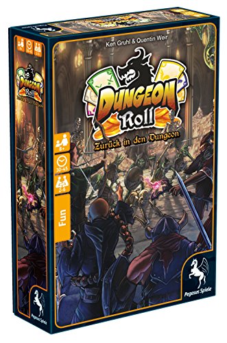 Pegasus Spiele 51935G - Dungeon Roll - Zurück in den Dungeon von Pegasus Spiele