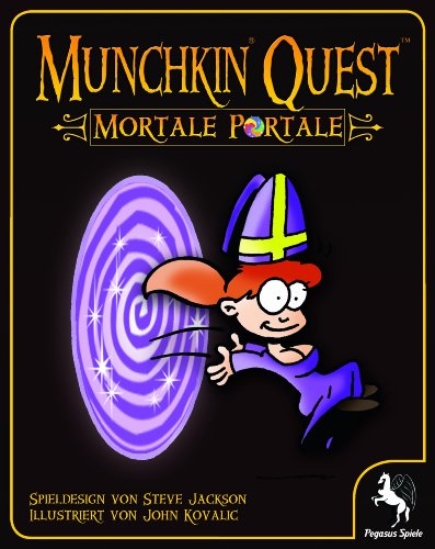 Pegasus Spiele 51952G - Munchkin Quest Portale Mortale (Erweiterung) von Pegasus Spiele