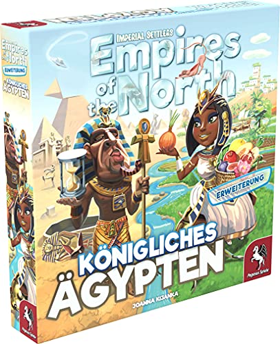 Pegasus Spiele 51975G - Empires of the North: Königliches Ägypten [Erweiterung] von Pegasus Spiele