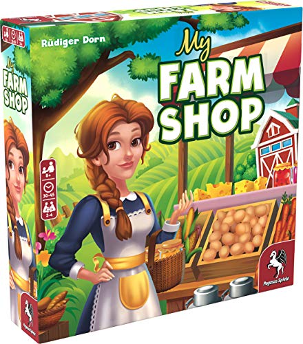 Pegasus Press , My Farm Shop , Board Game , Ages 8+ , 2-4 Players , 45 Minutes Playing Time von Pegasus Spiele