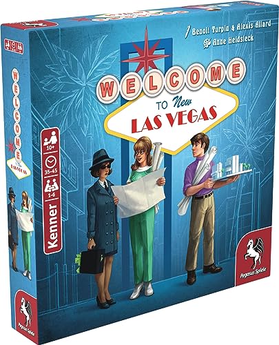 Pegasus Spiele 53154G Welcome to New Las Vegas Brettspiele von Pegasus Spiele