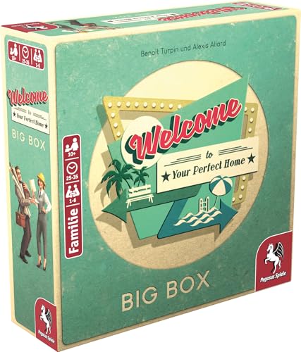 Pegasus Spiele 53155G Welcome to Your Perfect Home Big Box von Pegasus Spiele