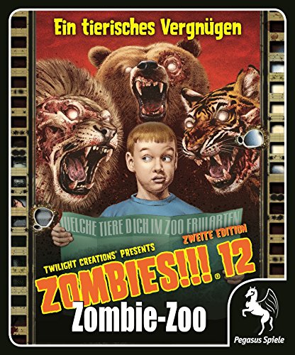 Pegasus Spiele 54212G - Zombies, 12 Zombie Zoo von Pegasus Spiele