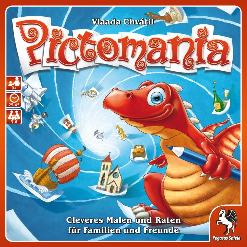 Pegasus Spiele 54305G - Pictomania, Revised Edition von Pegasus Spiele