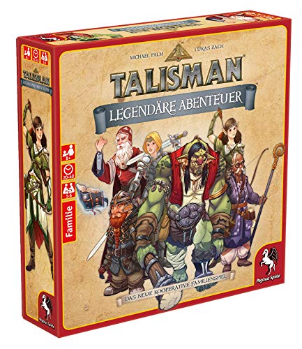 Pegasus Spiele 56100G - Talisman - Legendäre Abenteuer von Pegasus Spiele