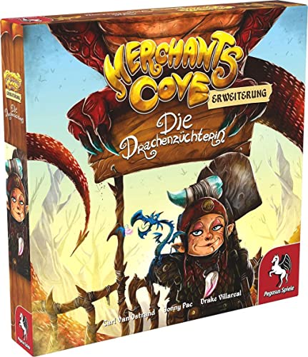 Pegasus Spiele 56324G Drache Merchants Cove: Die Drachenzüchterin [Erweiterung], M von Pegasus Spiele