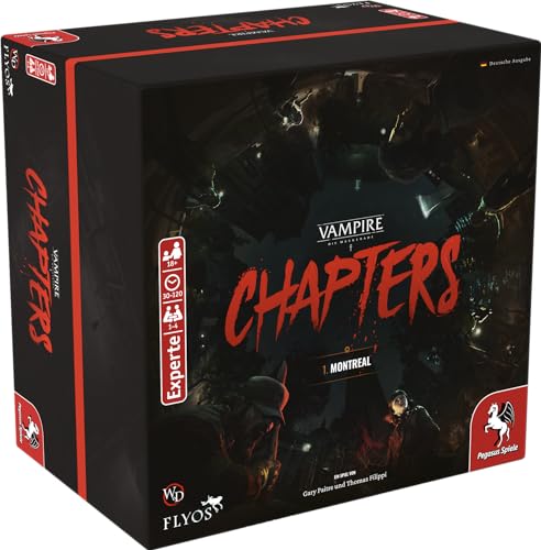 Pegasus Spiele 56415G Vampire: Die Maskerade – Chapters Brettspiele von Pegasus Spiele