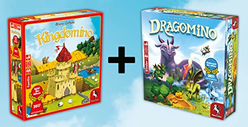 Pegasus Spiele 57114G Bundle Kingdomino + Dragomino (Amazon-exklusiv) von Pegasus Spiele