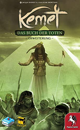 Pegasus Spiele 57321G - Kemet - Buch der Toten [Erweiterung] (Frosted Games) von Pegasus Spiele