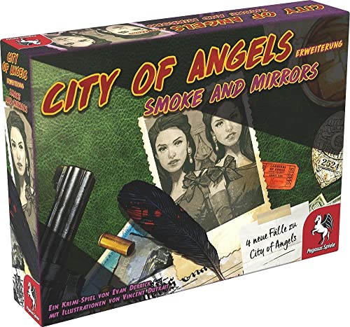 Pegasus Spiele 57462G City of Angels: Smoke and Mirrors [Erweiterung] von Pegasus Spiele