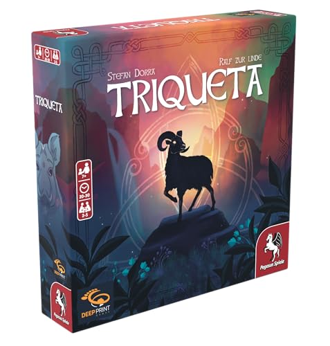 Pegasus/DeepPrint 57810E Triqueta (Deep Print Games) (English Edition) von Pegasus Spiele