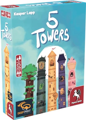 Pegasus Spiele 5 Towers (Deep Print Games) (English Edition) von Pegasus Spiele