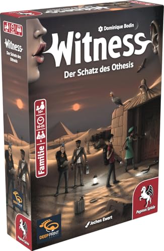 Pegasus Spiele 57818G Witness – Der Schatz des Othesis (Deep Print Games) von Pegasus Spiele