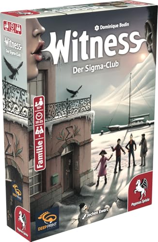 Pegasus Spiele 57819G Witness – Der Sigma-Club (Deep Print Games) von Pegasus Spiele