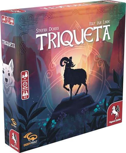 Pegasus Spiele 57820E Triqueta 2nd (English Edition) (Deep Print Games) von Pegasus Spiele