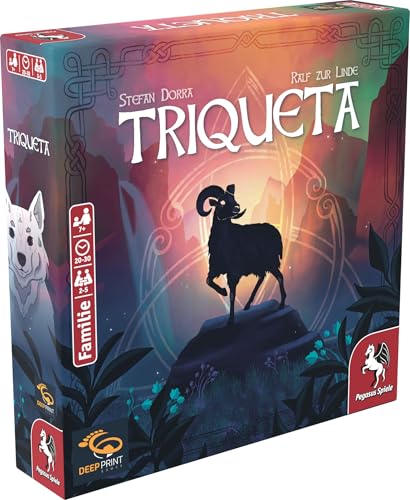 Pegasus Spiele 57820G Triqueta 2te Edition (Deep Print Games) von Pegasus Spiele