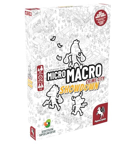 Pegasus/Spielwiese 59064E MicroMacro: Crime City 4 – Showdown (Edition Spielwiese) (English Edition) von Pegasus Spiele