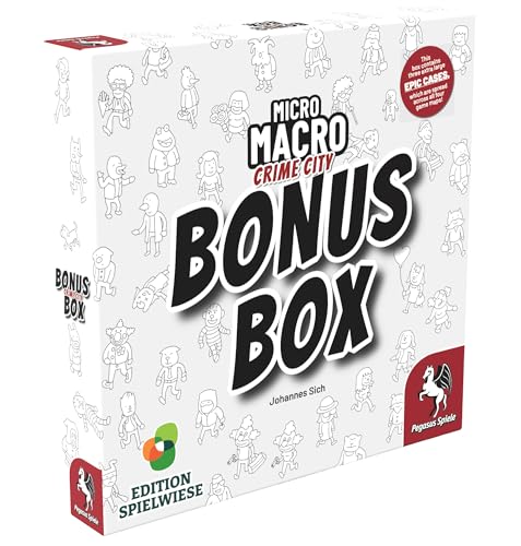 Pegasus Spiele MicroMacro: Crime City - Bonus Box (Edition Spielwiese) (English Edition) von Pegasus Spiele