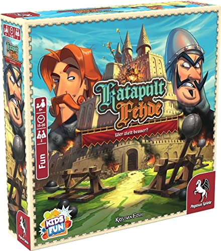 Pegasus Spiele 65505G Katapult Fehde Brettspiele, S von Pegasus Spiele