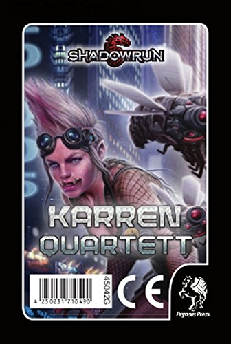 Pegasus Spiele Shadowrun Karrenquartett (Quartett) von Pegasus Spiele