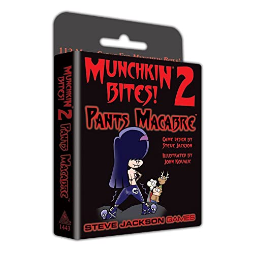 Steve Jackson Games 1443 - Munchkin Bites 2 - Pants Macabre, englische Ausgabe von Pegasus Spiele