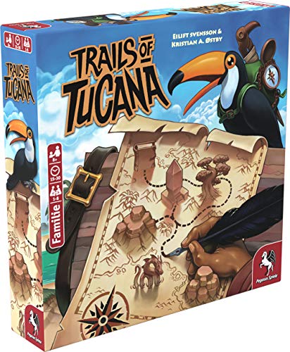 Pegasus Spiele 53150G - Trails of Tucana, Weiß, M von Pegasus Spiele