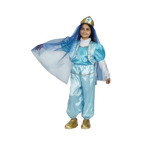 Pegasus GENIETE KOSTÜME KOSTÜM KARNEVAL KLEID Mädchen ODALISCA (8-9 Jahre, Hellblau) von Pegasus