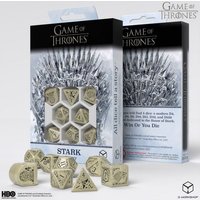 Q-Workshop QW097676 - Game of Thrones, Stark Dice Set, 8-teilig Q-Workshop QW097676 - Game of Thrones, Stark Dice Set, 8-teilig von Pegasus