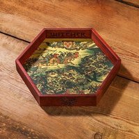 Q-Workshop QWO98352 - The Witcher Wooden Dice Tray, Würfelschale, Holz, 200x230x35 mm Q-Workshop QWO98352 - The Witcher Wooden Dice Tray, Würfelschale, Holz, 200x230x35 mm von Pegasus