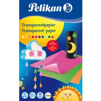 PELIKAN 137943 Pelikan Transparentpapier 18 x 30 cm, 10 Blatt in 10 Farben von Pelikan