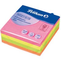 PELIKAN 200287 Haftnotizen Notes 7,5 x 7,5 cm Neonfarben 320 Blatt von Pelikan