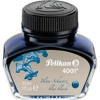 PELIKAN 301028 Pelikan Tinte 4001®, Blau-Schwarz, 30 ml im Glas von Pelikan