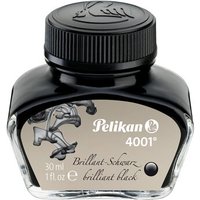 PELIKAN 301051 Pelikan Tinte 4001®, Brillant-Schwarz, 30 ml im Glas von Pelikan