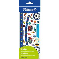 PELIKAN 700870 Sticker Blau/Fussball für Deckfarbkasten K12/K24 von Pelikan